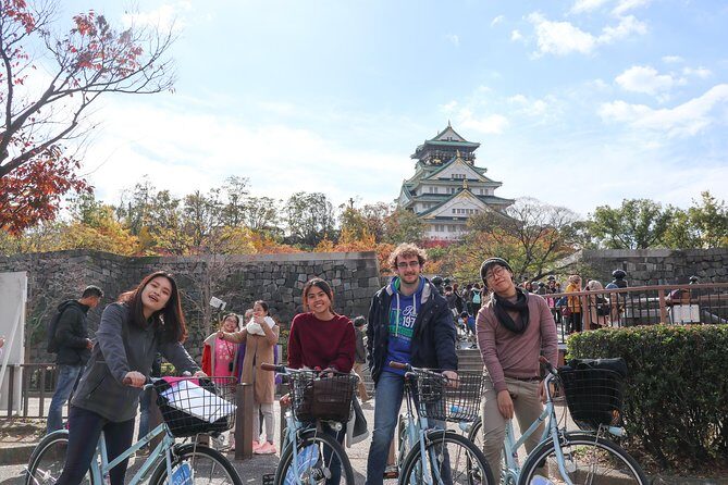 5-Hour Osaka Bike Tour to the Neighborhood of Osaka Castle - Small-Group Riding: What Max 6 People Changes