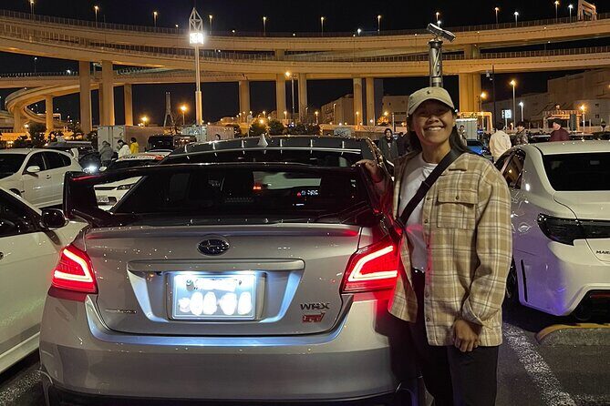 EVO, WRX, Skyline – JDM Night Run to Daikoku Car Meet - Stop 2: Autobacs Shinonome break and a quick JDM shopping hit