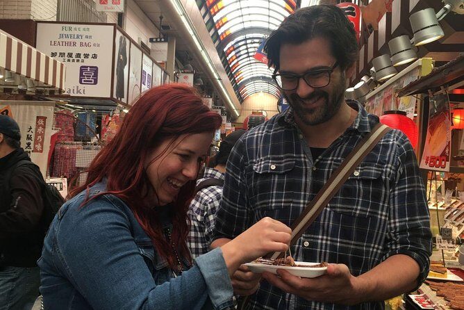 Kuromon Market Food Walking Tour in Osaka (6 stops, 6 tastes) - Kuromon Market stop: where the food choices actually make sense