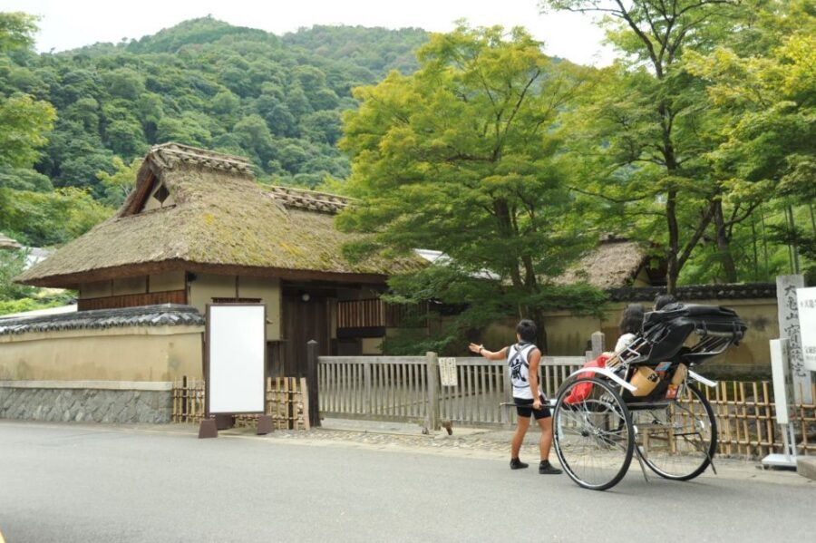 Kyoto: Arashiyama Customized Rickshaw Tour & Bamboo Forest - Nison-in and the added temple time on longer tours
