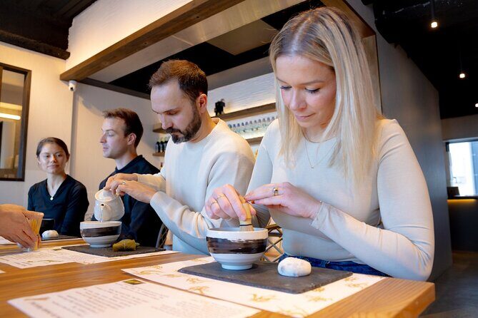 Matcha Making Class in Osaka with Authentic Japanese Sweets Set - Small-group size (max 6): what it changes for you