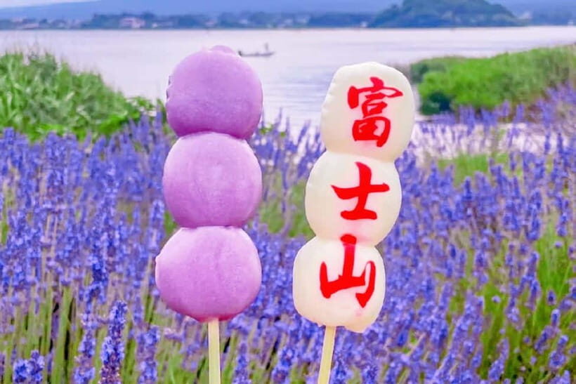 Mt. Fuji Heritage Tour: Traditional Villages, Lakes & Shrine - Lake Kawaguchi stops: Oishi Park in the warm months and Maple Corridor in peak fall