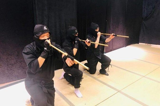 Ninja Experience (Family Friendly) at Samurai Ninja Museum TOKYO - Ninja training with stars and other tools (what you’ll actually do)