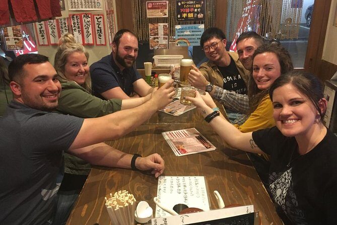 Osaka Bar Hopping Night Walking Tour in Namba (3 bars, 6 tastes) - Food fit: what you can expect if you’re vegetarian, vegan, or have allergies