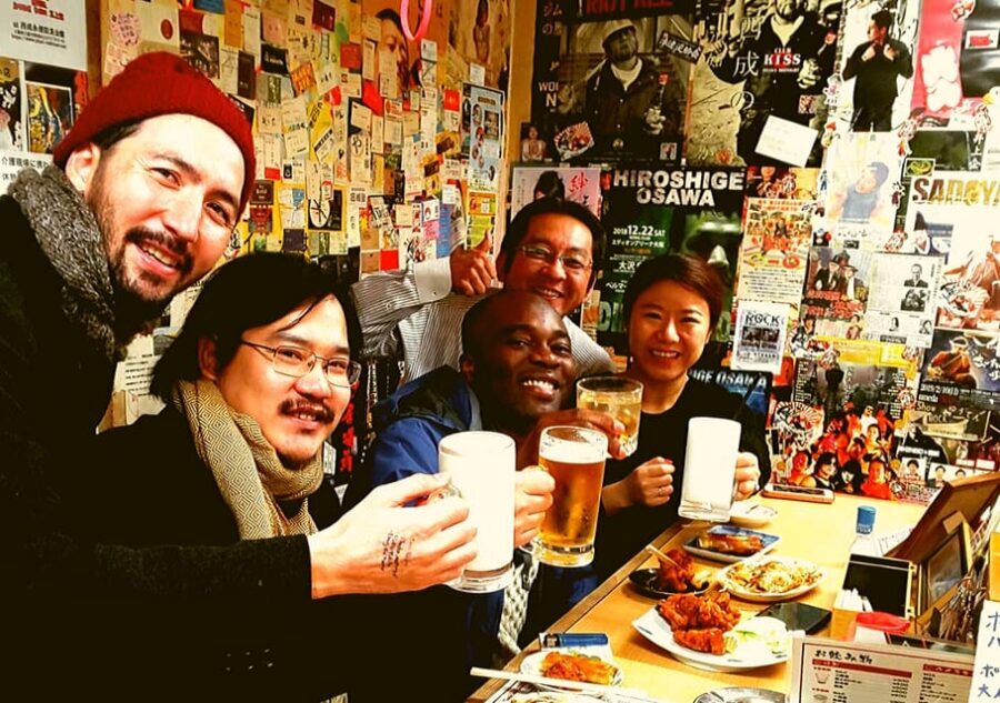 Osaka: Deep Backstreets Walking Tour with Dinner Option - Entering Retro Osaka: The Night Starts Before the Back Alleys