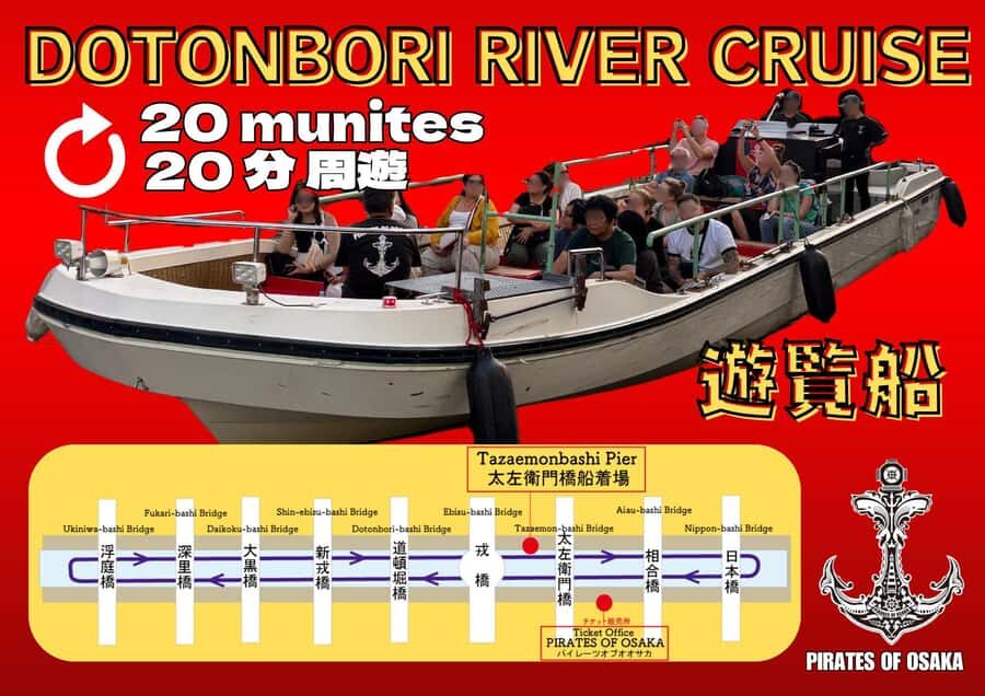 Osaka: Dotonbori's Bridges 20-Minute Cruise - Key highlights I’d plan around