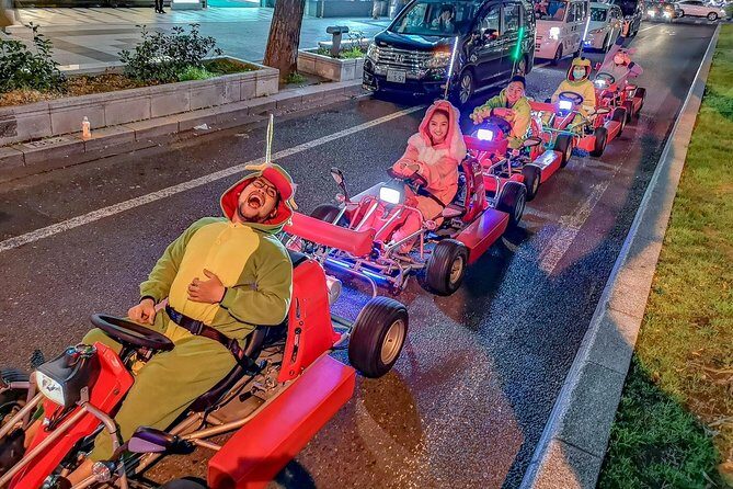 Osaka Go Karting Tour with Funny Costume - Costumes, People-Waving Moments, and Photo-Friendly Chaos