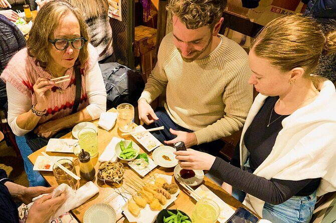 Osaka: Guided Food Tour with 12 Dishes at 4 Local Eateries - Mobile Ticket and Group Rhythm: What the Evening Feels Like