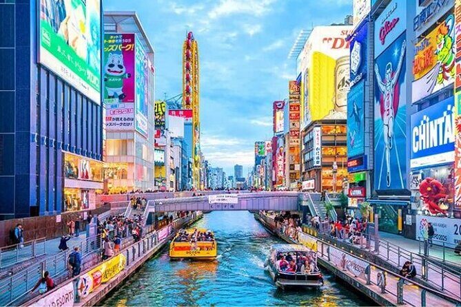Osaka Kickstart: Hotspots & Hidden Gems Tour - Dotonbori River and Shinsaibashi-suji: big Osaka energy, guided