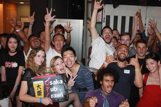 Osaka Pub Crawl and Nightlife Tour - The group vibe: meeting people without turning it into a long hunt