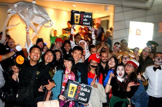 Osaka Pub Crawl and Nightlife Tour - The club finish on Shinsaibashisuji: entry included, first drink required