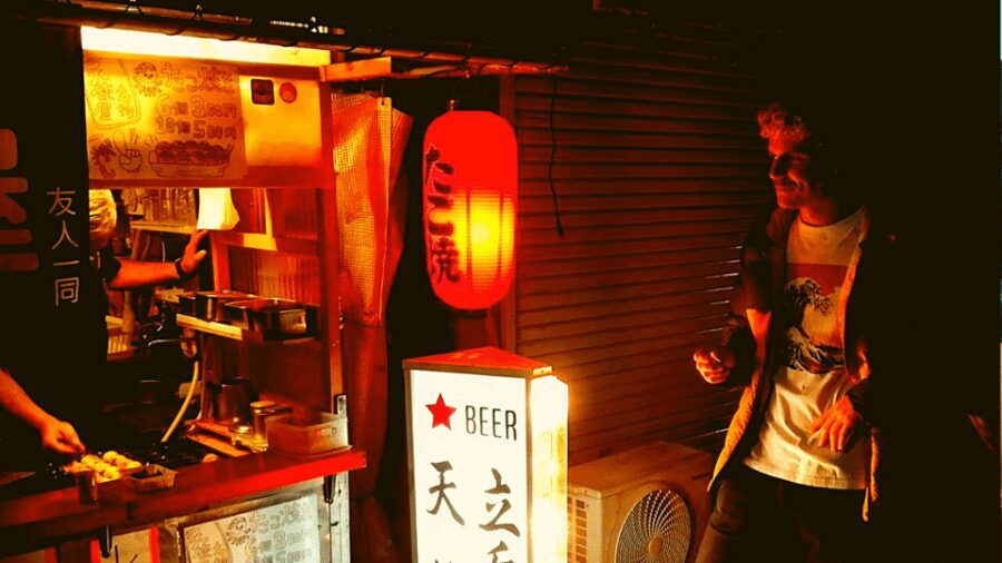 Osaka: Shinsekai Food Tour with 13-15 Dishes at 5 Eateries - Stop 1: Takoyaki or Oden, the Osaka Way to Start Strong