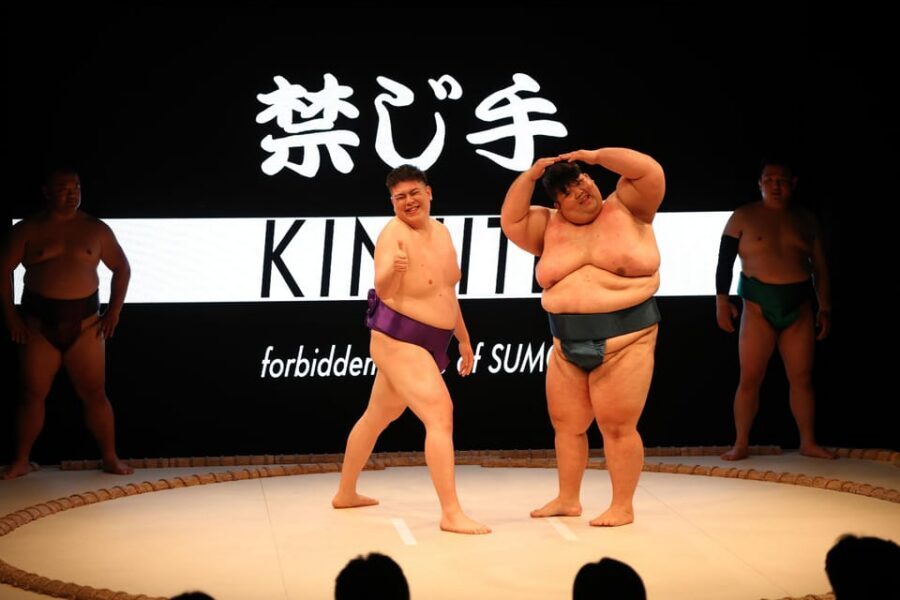 Osaka: Sumo Stage Show with Bento or Snack + Fight & Photo - The bento and drink piece: what to expect from room-temperature food