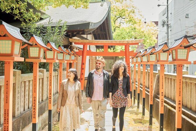 Private Osaka Walking Tour: Highlights & Hidden Gems - Amerikamura and Hozenji alley: youth style meets blessing rituals