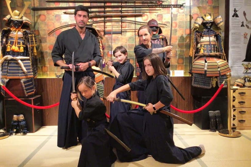 Samurai Ninja Museum Asakusa: Samurai Sword Lesson & Tour - Getting your hakama on: katana basics that start from zero