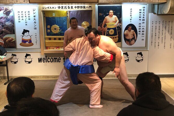 the SUMO show - The Show: Moves, Rules, and a Friendly Bout With Retired Pros