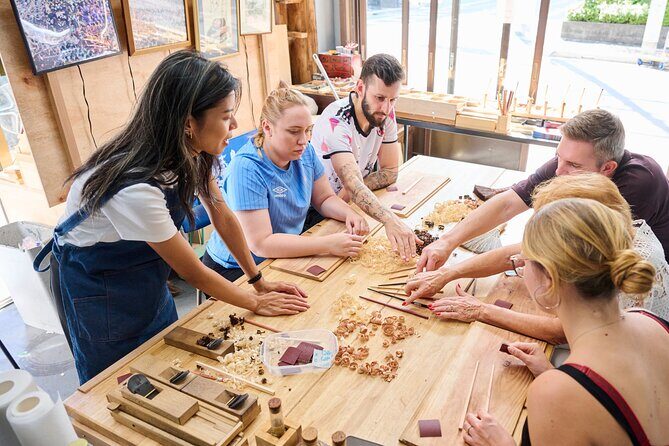 Tokyo: Chopstick Making Workshop with Artisan - What the 1-hour workshop actually feels like