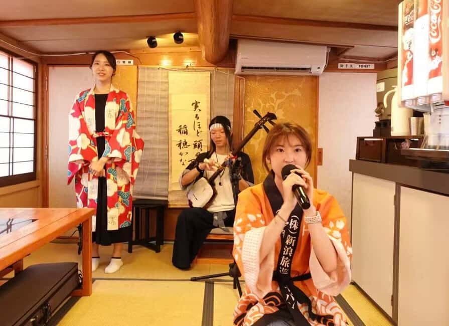 Tokyo Dinner Cruise & Tradition Show & Drinks & Tokyo Tower - Price and value: what $95 gets you in one organized night