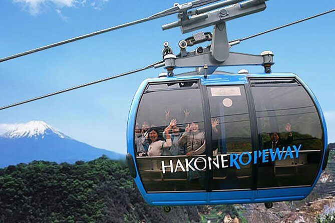 Tokyo: Hakone Fuji Day Tour w/ Cruise, Cable Car, Volcano - Lake Ashi pirate cruise: Fuji from water level