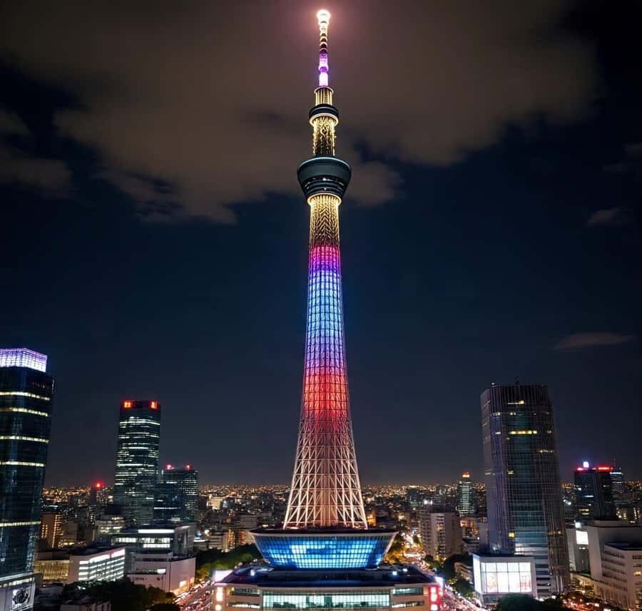Tokyo: Private Guided Tour with Hotel Pickup and Drop-off - Tokyo Skytree: skyline views, with a watch-out for line time