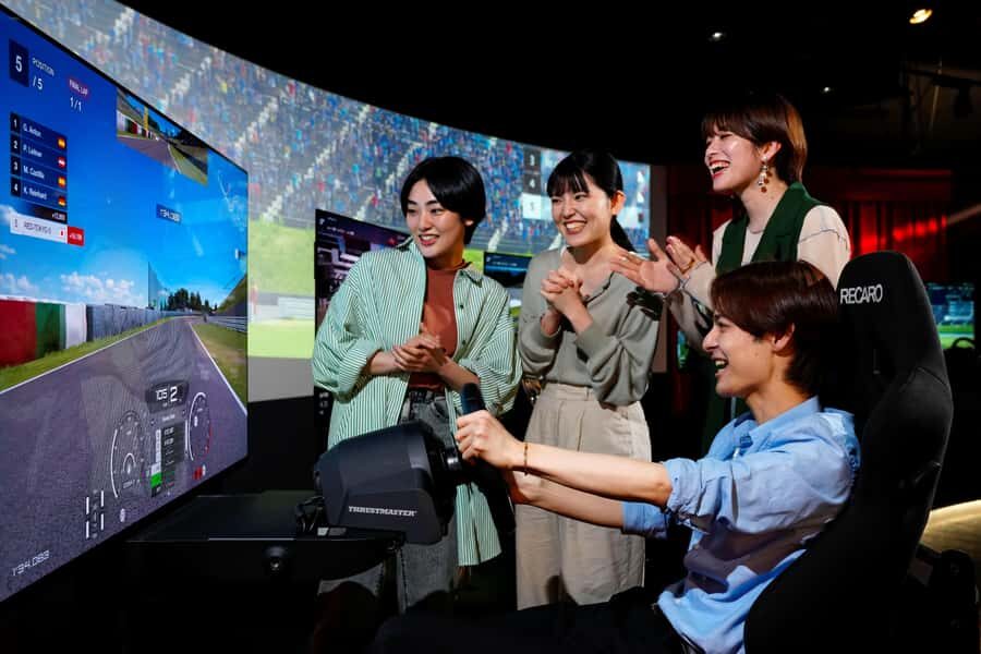 Tokyo: 'Red Tokyo Tower' Digital Amusement Park Ticket - Fifth Floor Ultimate Zone: racing simulators like Gran Turismo, plus poker and board games
