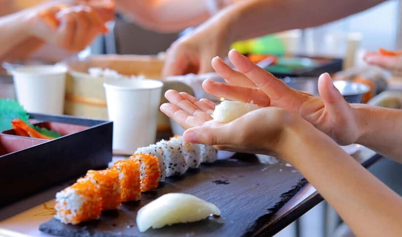 Tokyo: Roll and Authentic Sushi Making Class in Asakusa - Dietary needs: vegan, gluten-free, halal options exist, but rules are real
