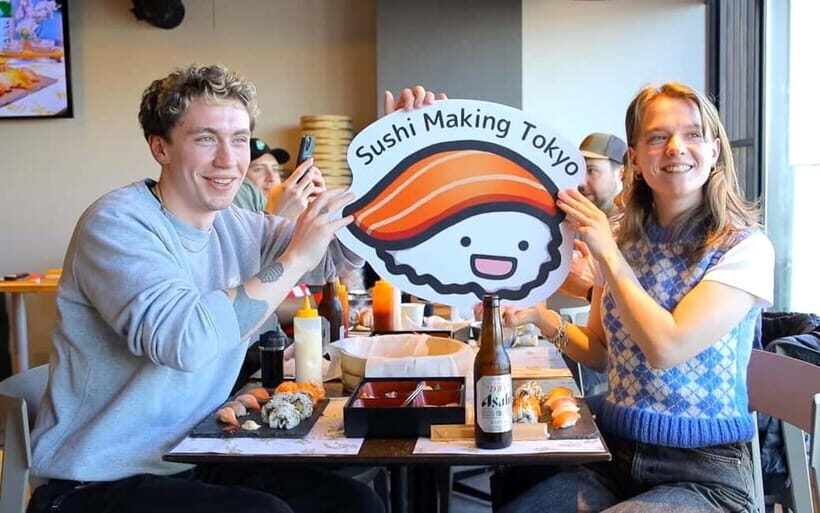 Tokyo: Roll and Authentic Sushi Making Class in Asakusa - Staff energy: why names like Hitomi and Hide matter