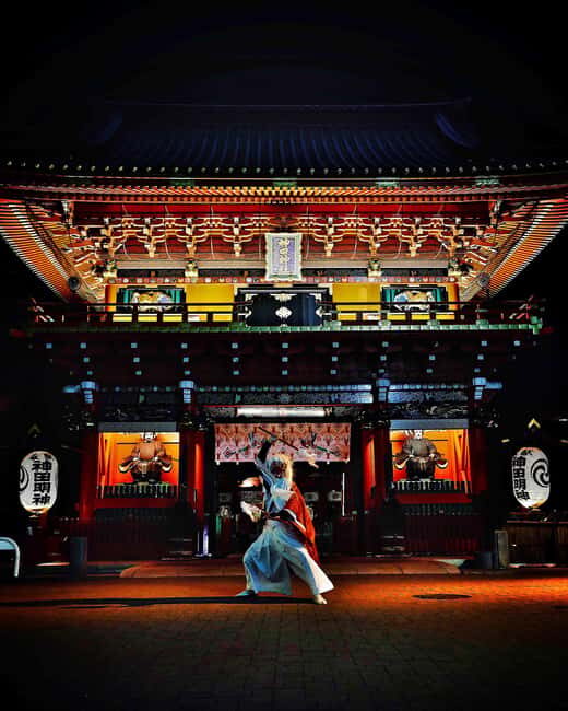 Tokyo: Samurai Entertainment Night Show in Kanda Shrine - Arriving at the restaurant: where the night starts