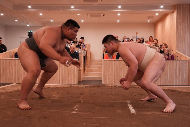 Tokyo Shinjuku Sumo Show & Experience with Photo - Stepping on the Dohyō: Your Friendly Challenge