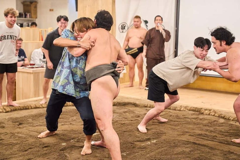 Tokyo Sumo Experience: Chanko & Mochi with a Former Pro - Food options, allergies, and what you can bring