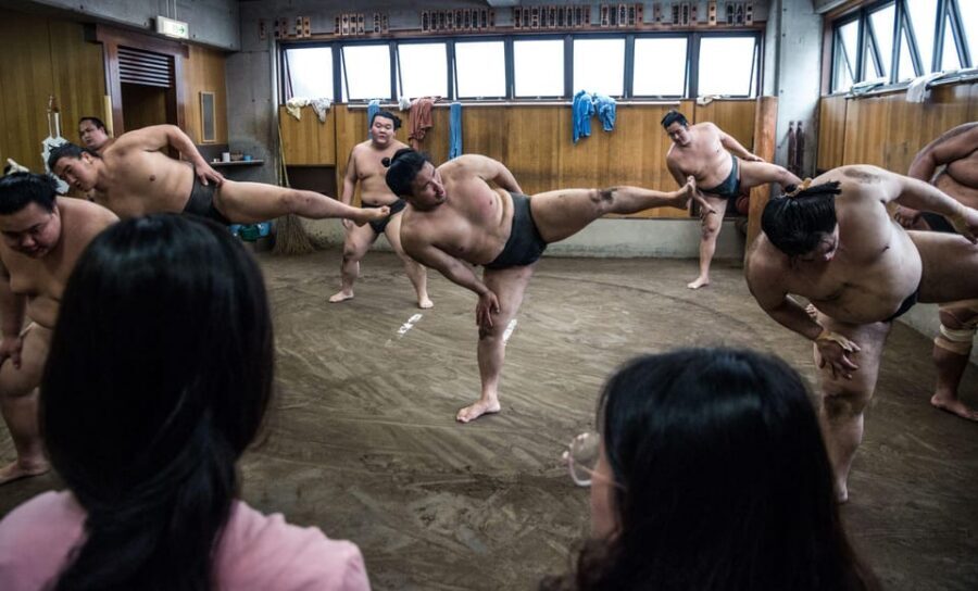 Tokyo: Sumo Morning Practice Viewing Tour - Your guide turns the chaos into clear sumo meaning