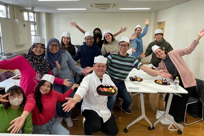Tokyo Sushi Making Class in Tsukiji with Professional Chef - English host + sushi master: how the class stays understandable