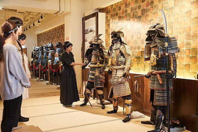 Tokyo Sword Experience - includes Museum Ticket/Ninja Experience - Samurai museum ticket: small rooms, lots of talk